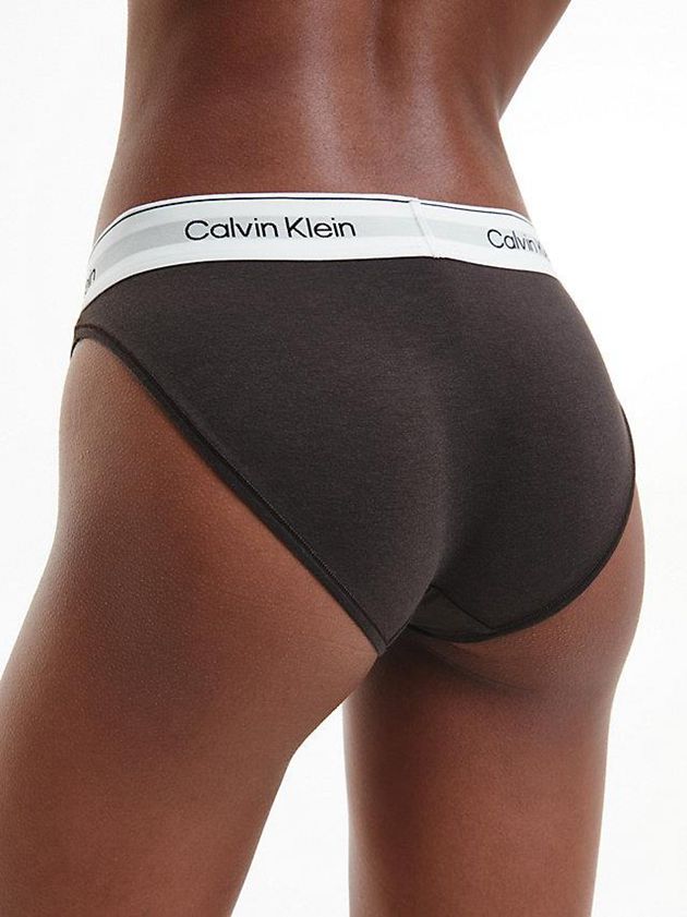 Calvin Klein USA Bikini - Modern Cotton Womens Briefs Brown 6928450-JT